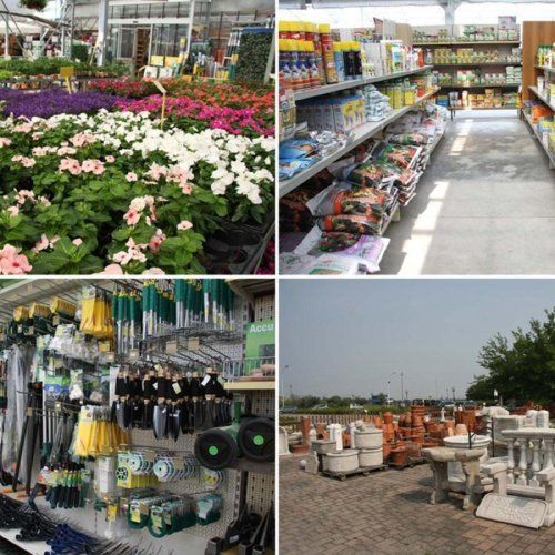 foto dei fiori e dei prodotti per giardinaggio