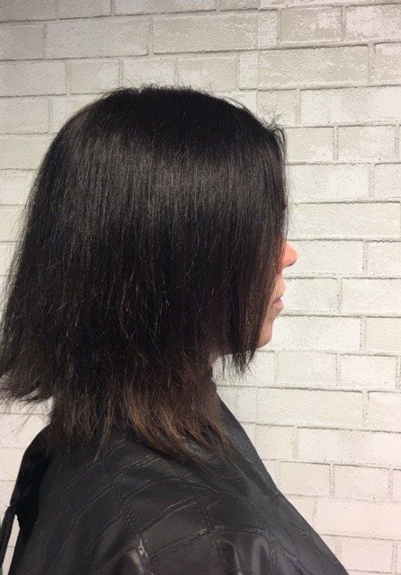 Woman Hair Before Cutting — Greenville, SC — Artistic Cutters Salon & Day Spa