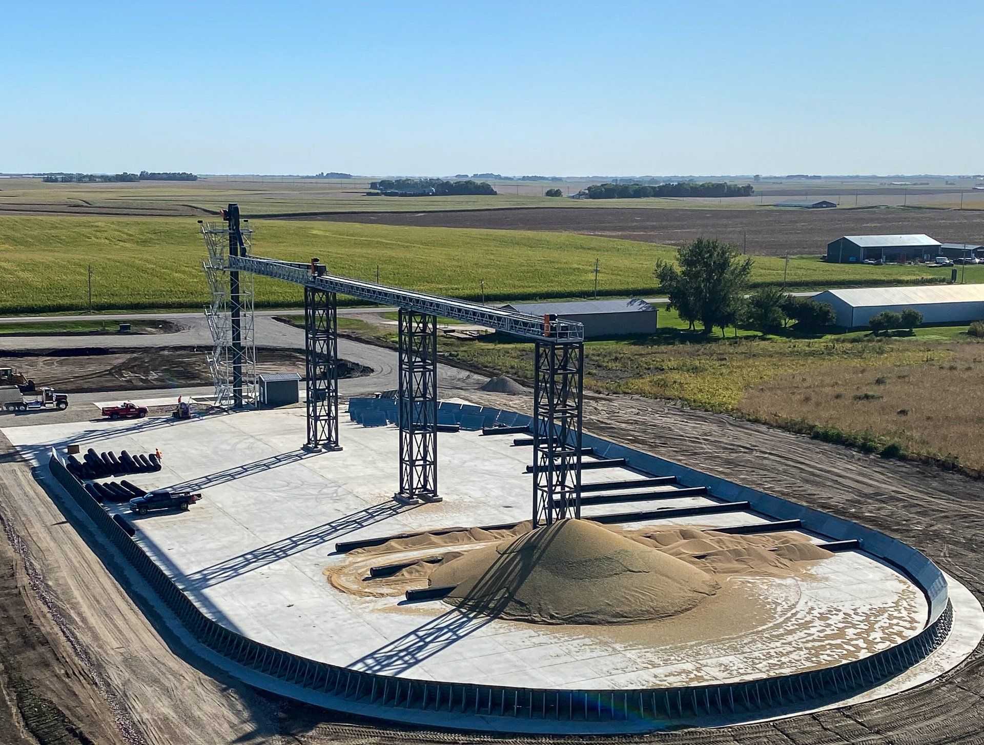 temporary storage landmarc construction 6