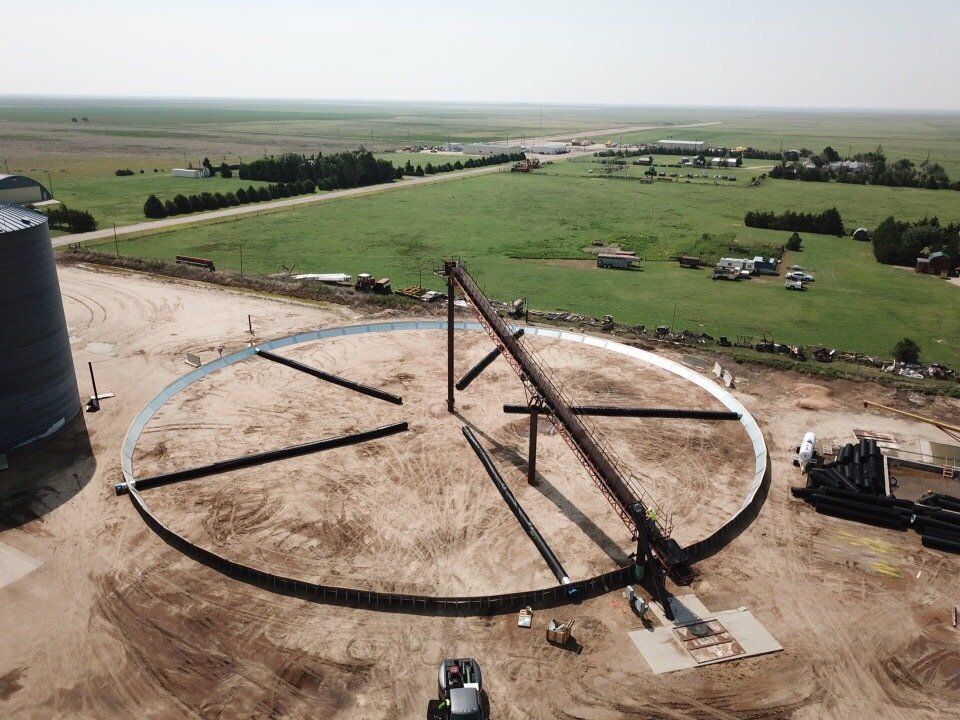 temporary storage landmarc construction 2