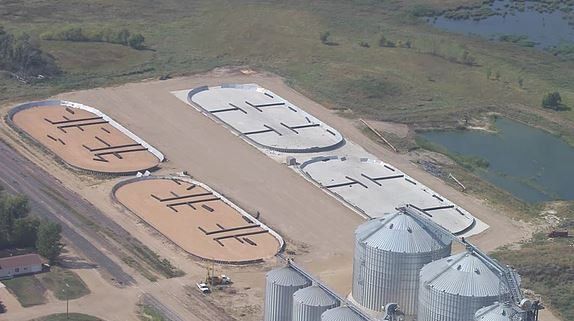 temporary storage landmarc construction 3