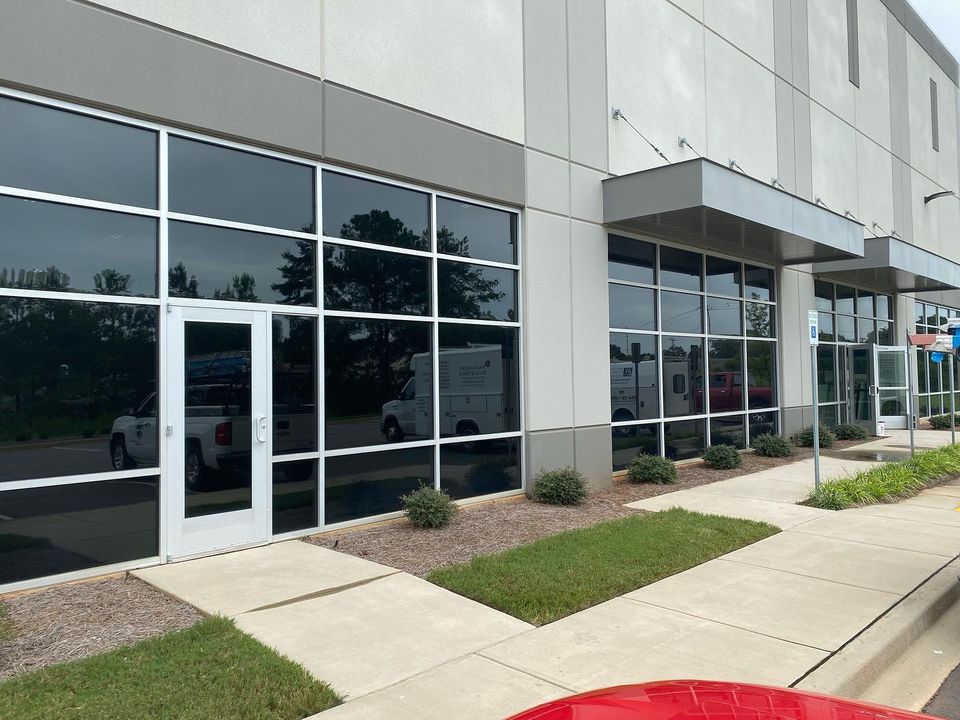 Commercial Building With Tinted Films Installed on its Windows — Greenville, SC — iTint