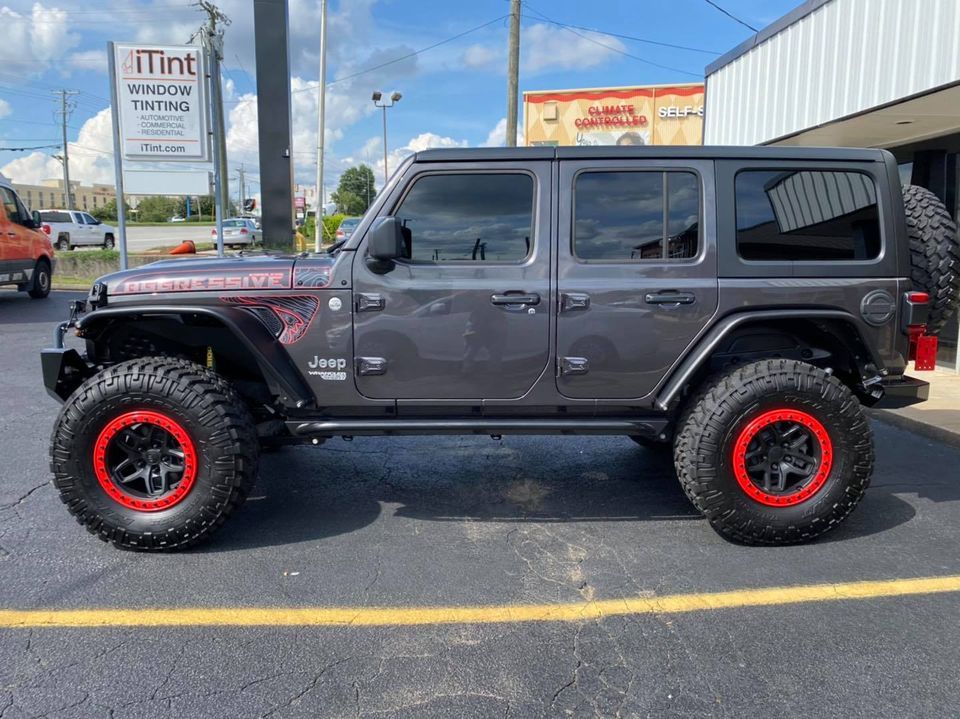 Jeep With Tinted Windows — Greenville, SC — iTint