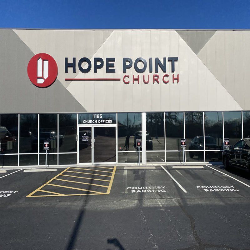 Trane Supply Commercial Store With Tinted Doors and Windows — Greenville, SC — iTint