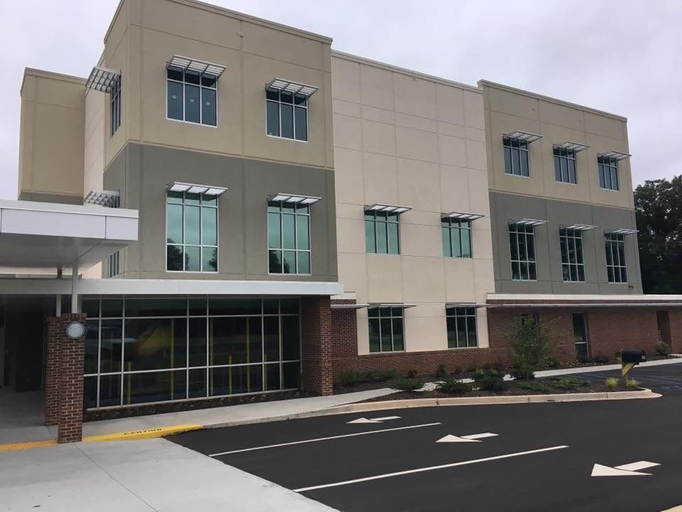 A Building With Tinted Doors and Windows — Greenville, SC — iTint
