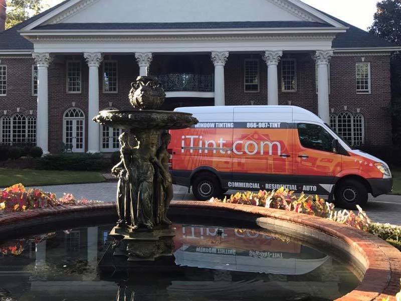 A Residential House and iTint Service Truck — Greenville, SC — iTint