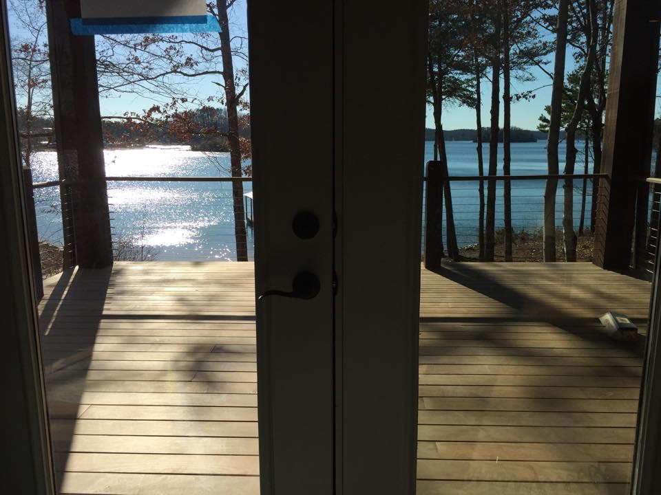 View From the Inside Through a Tinted Doors — Greenville, SC — iTint