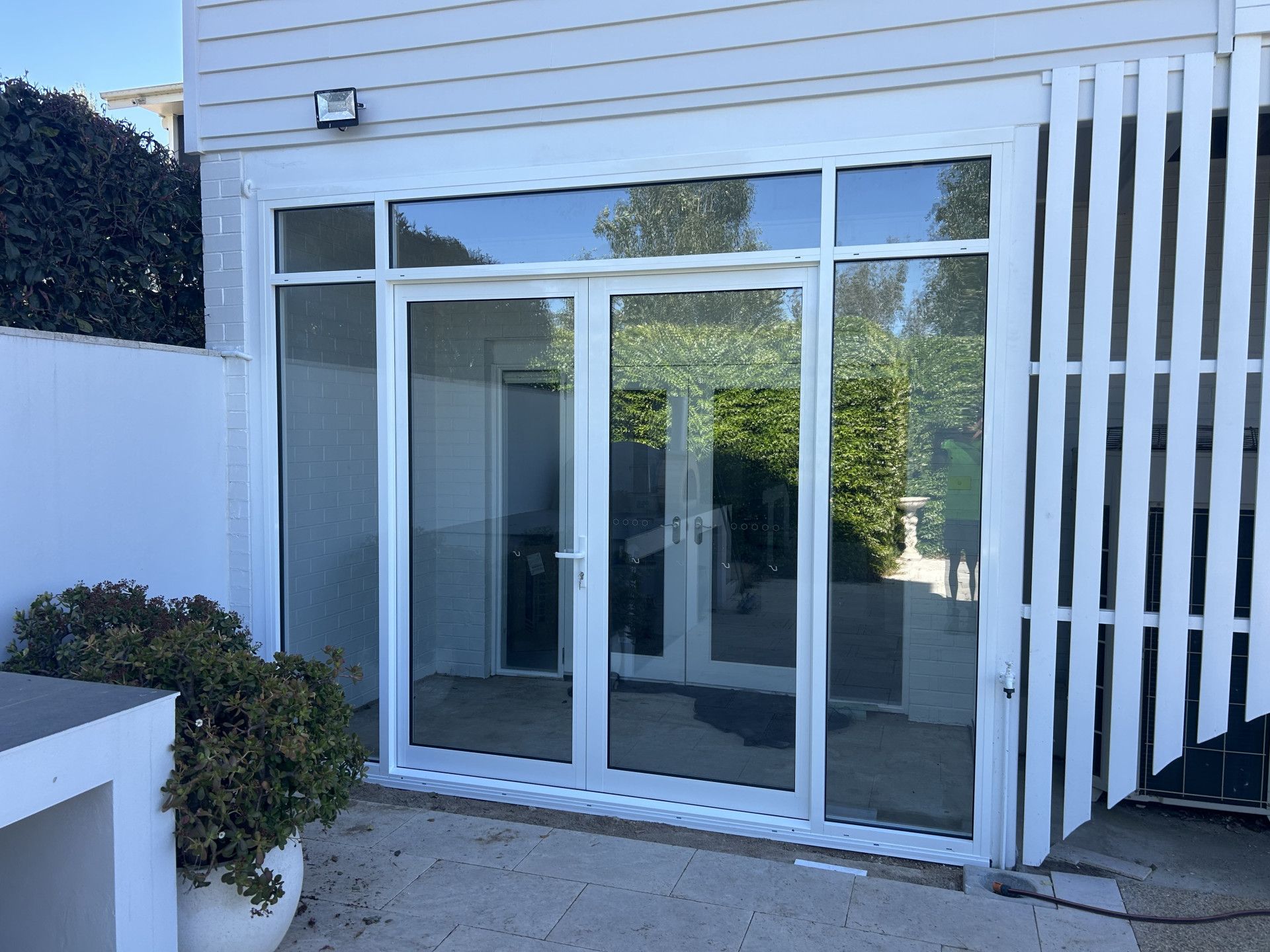 White House with Doors — Ingrams Installations in Wagga Wagga, NSW