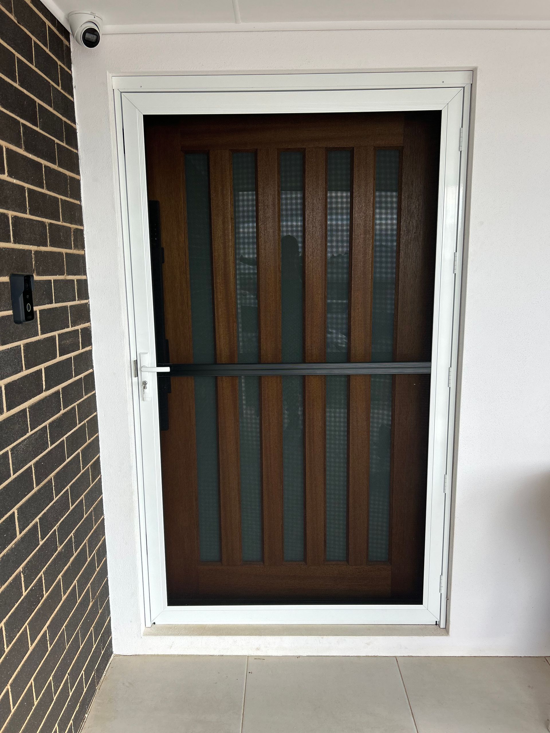 Security Door on the Front of A House  — Ingrams Installations in Wagga Wagga, NSW