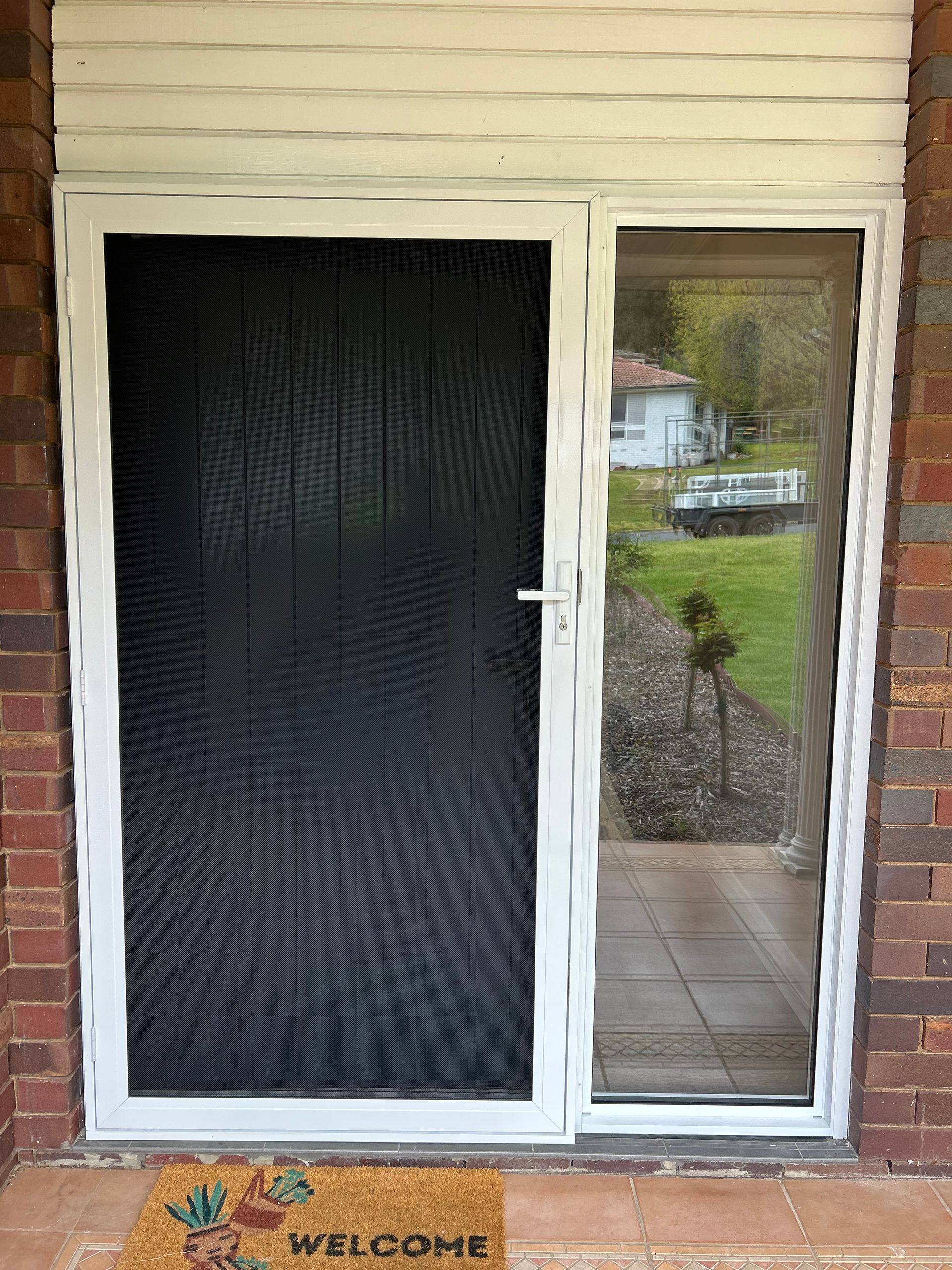 Aluminium door   — Ingrams Installations in Wagga Wagga, NSW