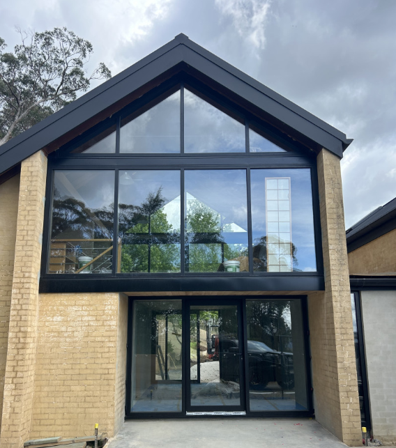 A Newly Built House With Big Windows— Ingrams Installations in Wagga Wagga, NSW