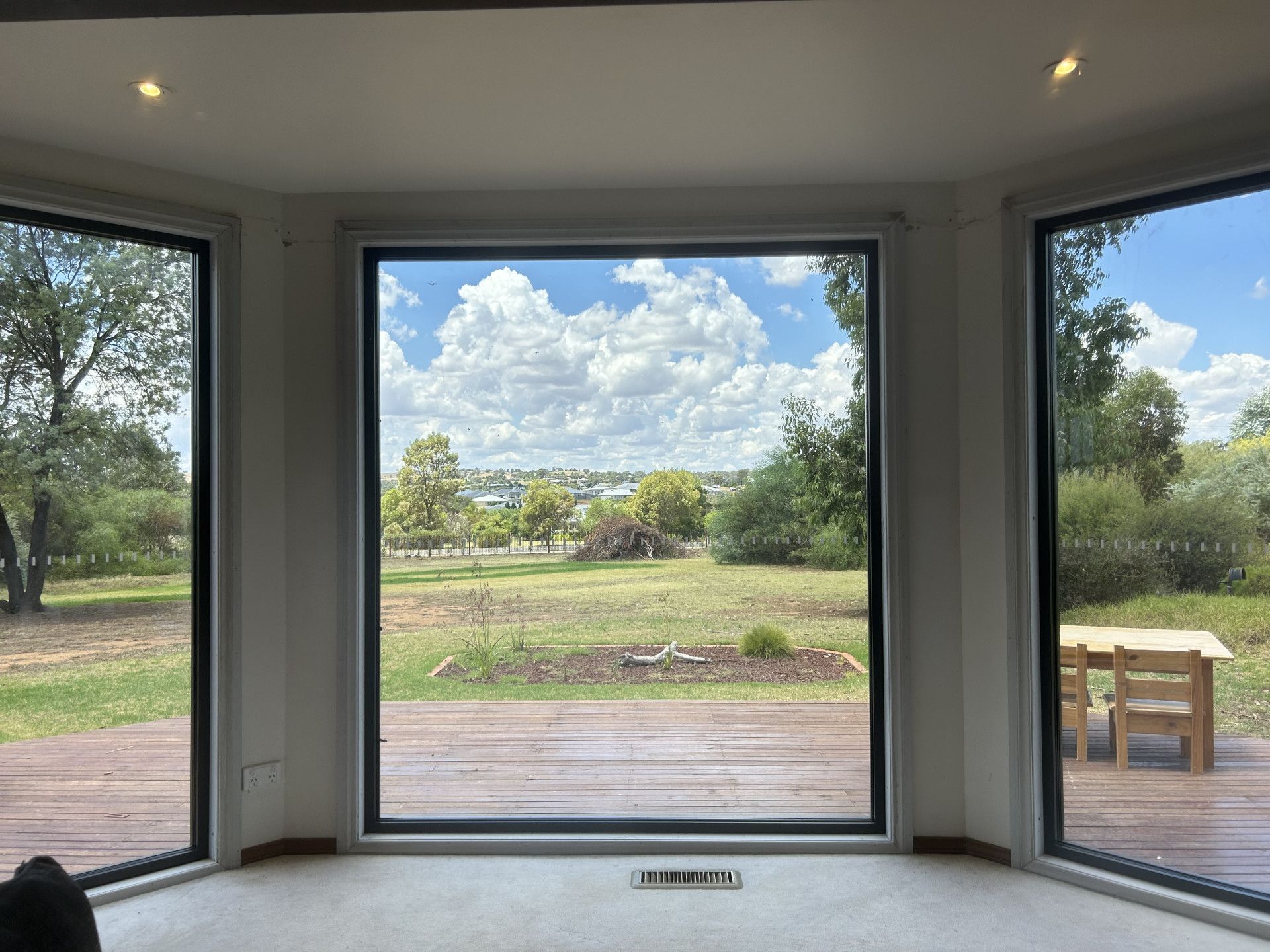 Windows Inside A House Looking Out To Garden — Ingrams Installations in Wagga Wagga, NSW