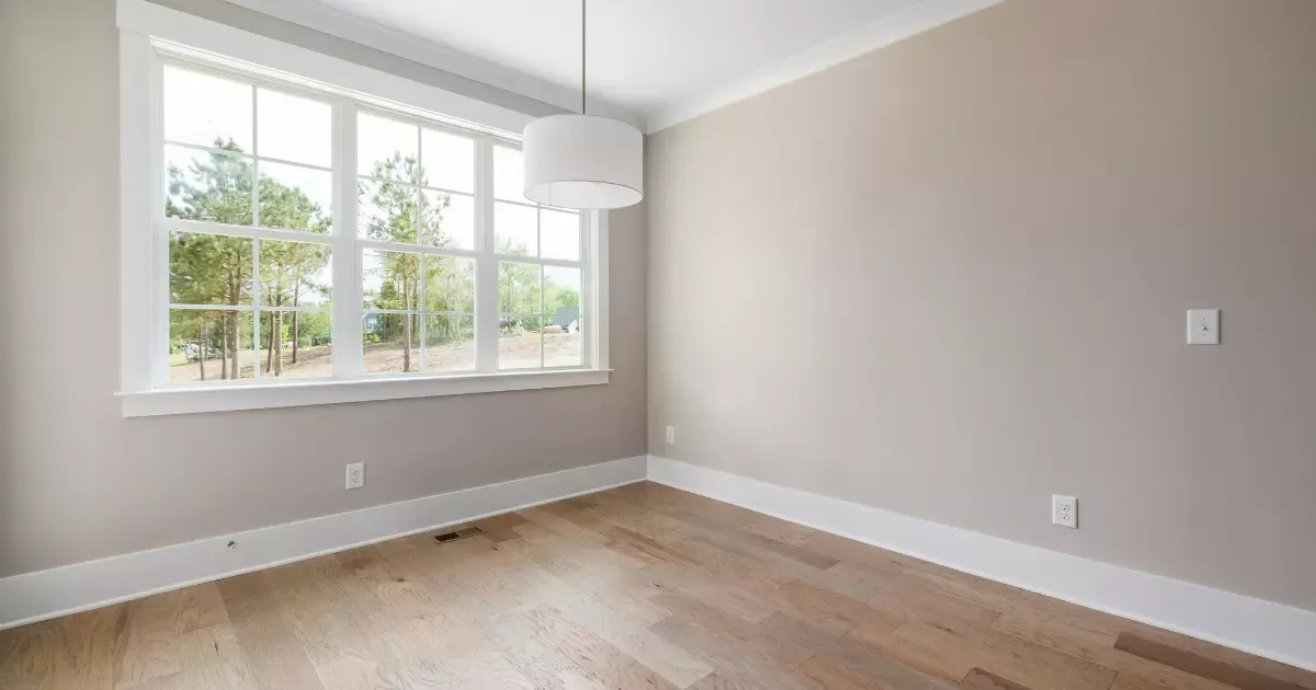 Empty Room with Large Window