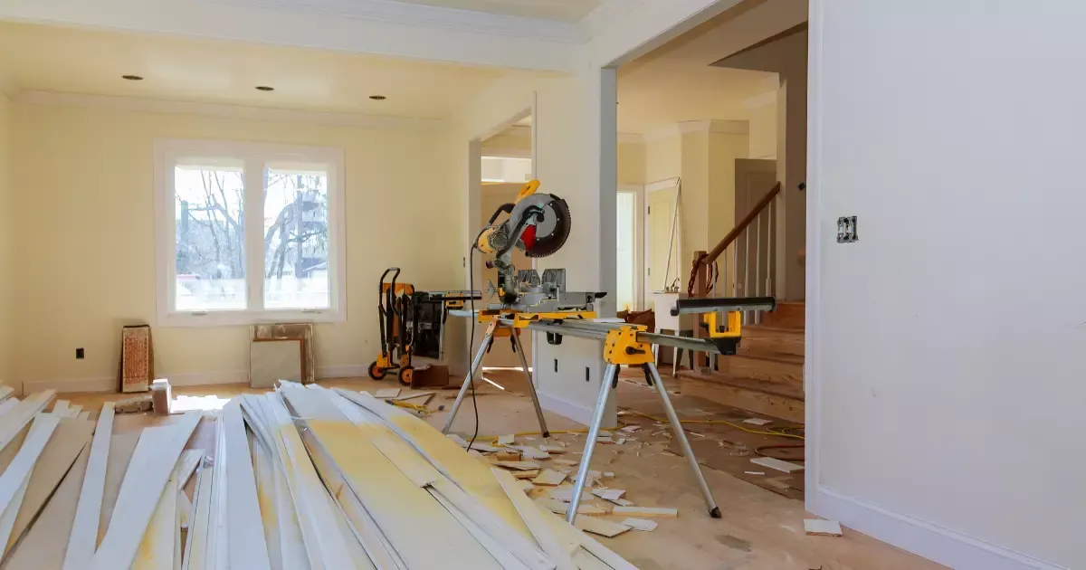Ongoing home renovation project