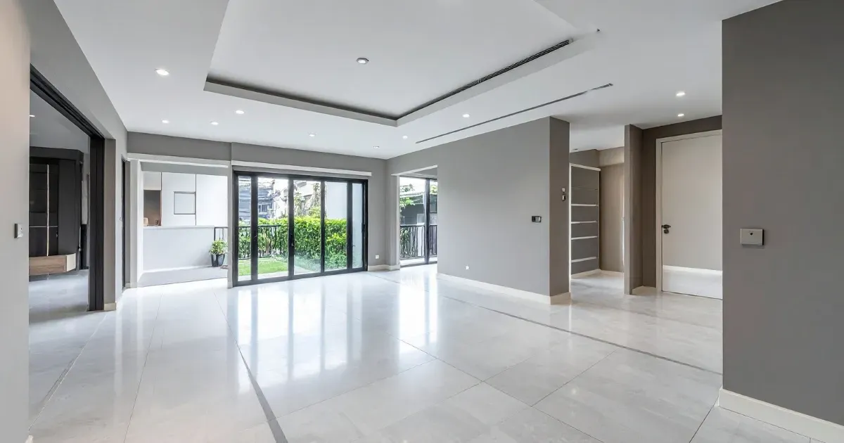 Open living space showcasing small house addition ideas with modern layout and natural light