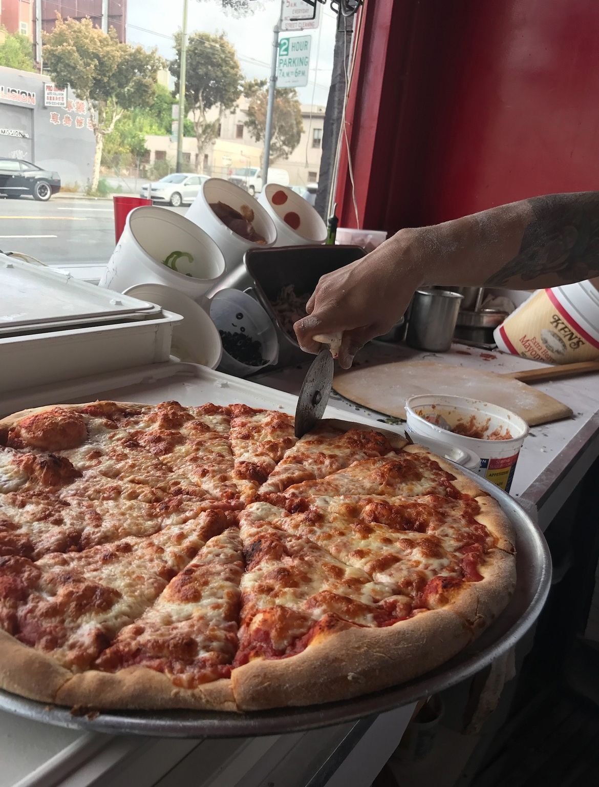 Pizza with Lots of Cheese — San Francisco, CA — Little Joe's Pizza
