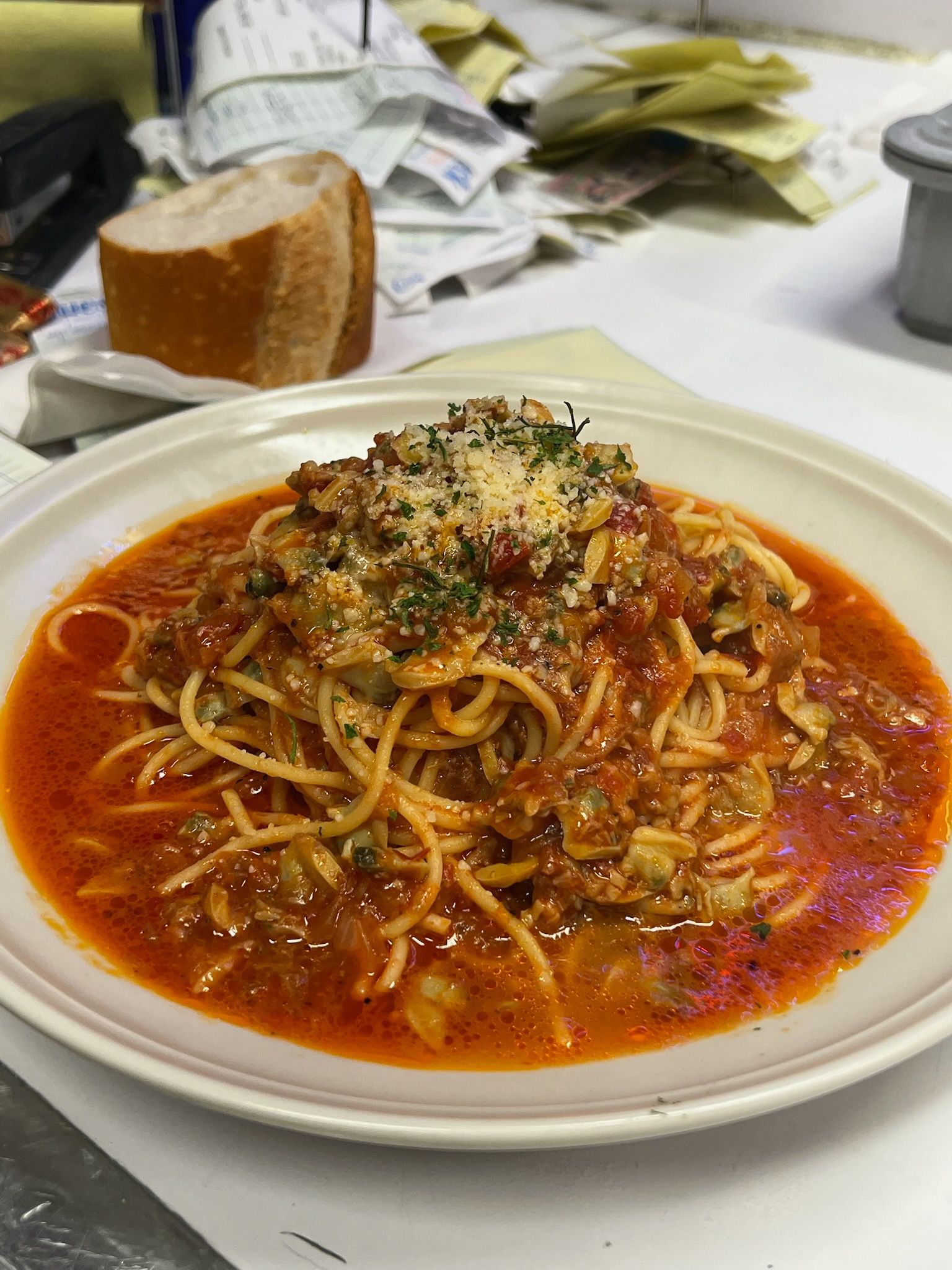 Italian Spaghetti — San Francisco, CA — Little Joe's Pizza