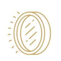Icona - moneta d'oro