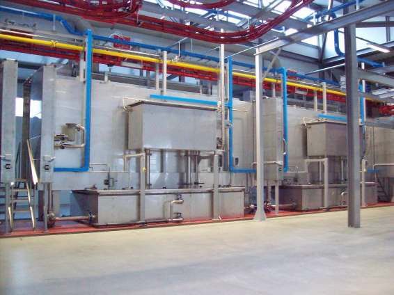 impianto di verniciatura