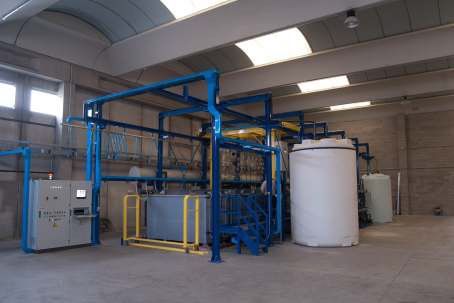 macchina industriale per l'ossidazione