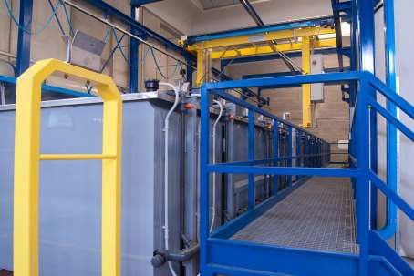 sistema industriale per l'ossidazione