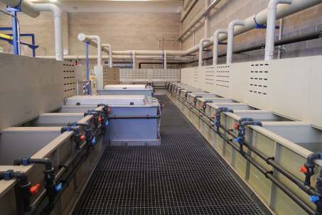 impianto industriale ossidazione