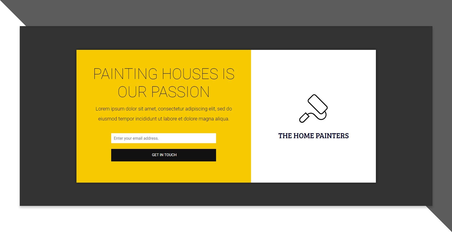 A yellow and black sign with a camera on it.