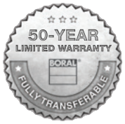 50 Year limited warranty