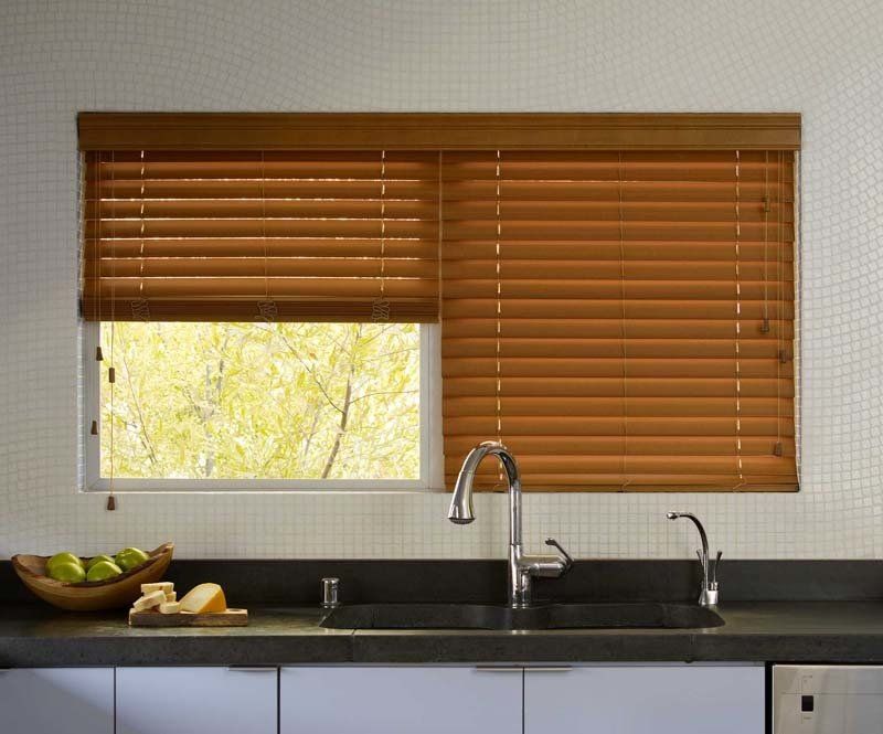 faux wood blinds