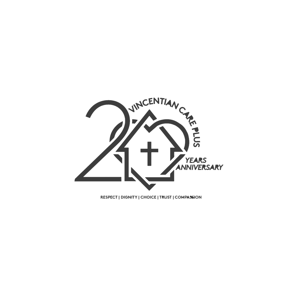 It is a logo for a 20th anniversary.