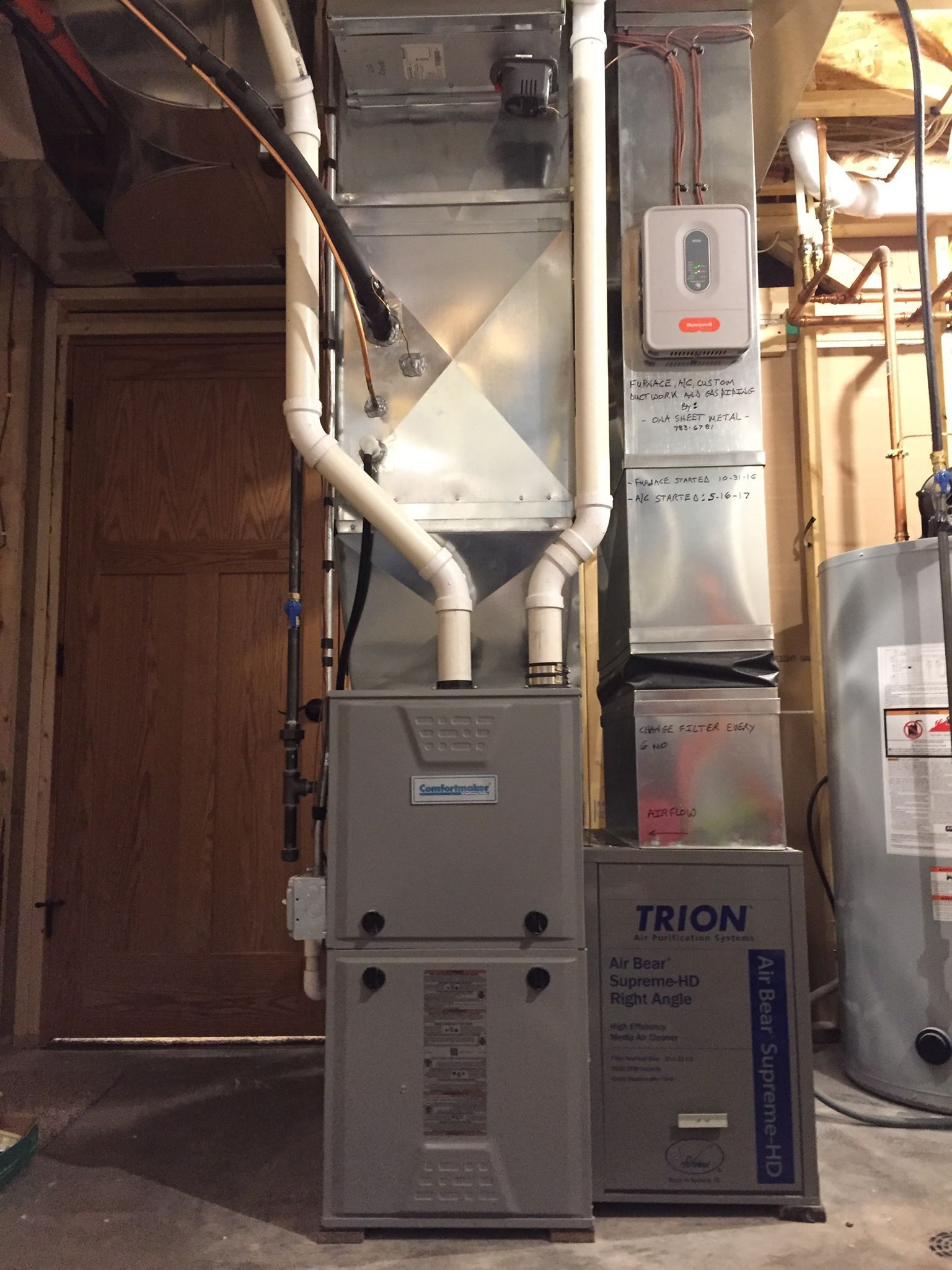 Furnace — Holmen, WI — Ona Sheet Metal