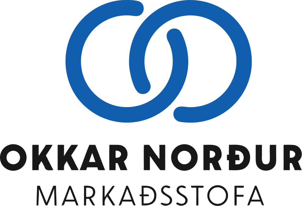 Okkar norður logo