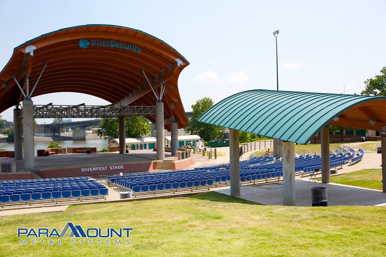 First Security Amphitheater in Little Rock | Paramount Metal Systems