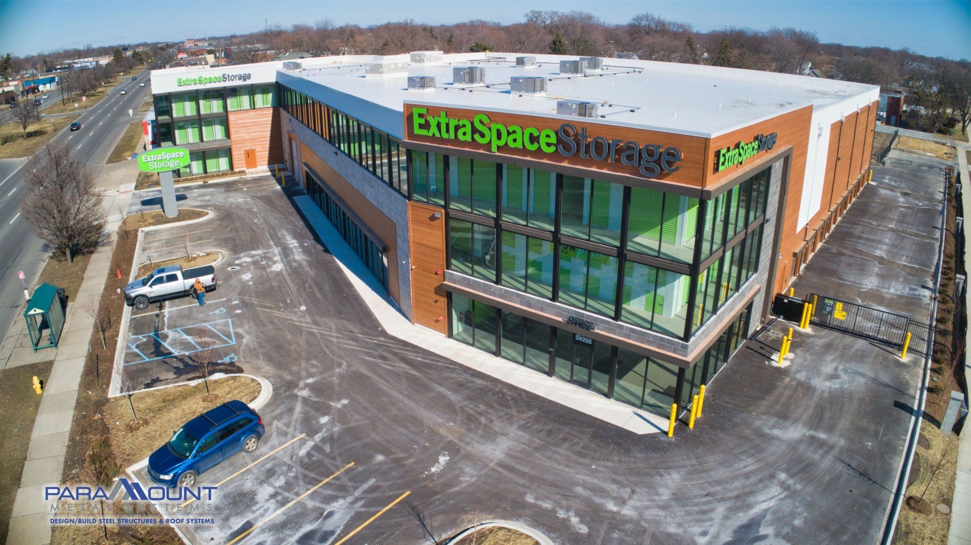 Extra Space Storage in Eastpointe MI Paramount Metal Systems