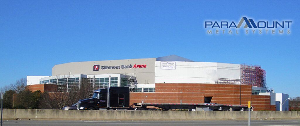 Simmons Bank Arena In North Little Rock, AR | Paramount Metal Systems