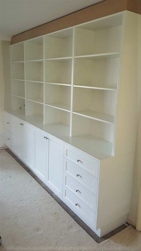 White paneling cabinet — DMB Kitchens in Port Macquarie, NSW