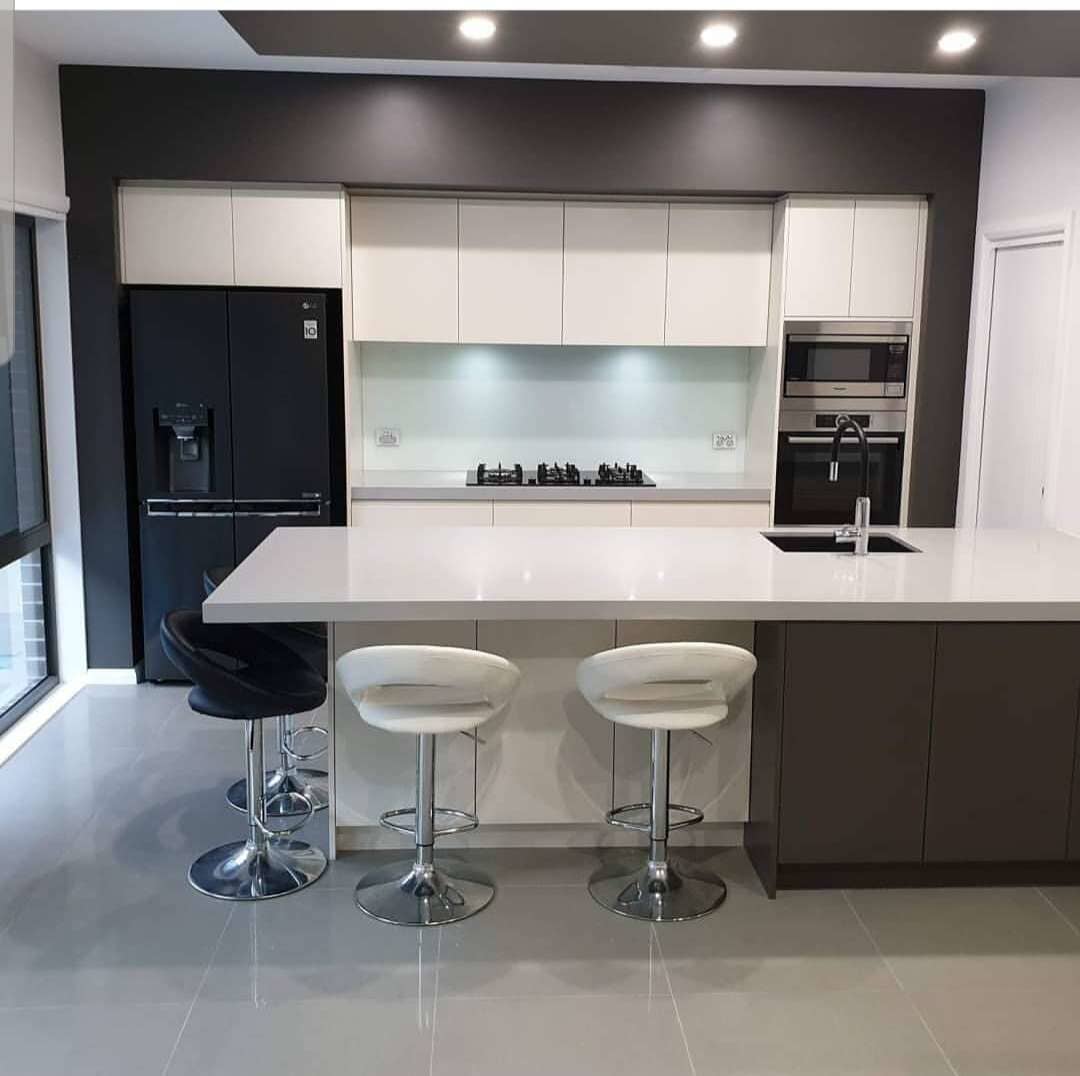 White Marble Table 2 — DMB Kitchens in Port Macquarie, NSW