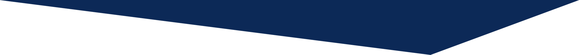 A black triangle with a shadow on a white background.