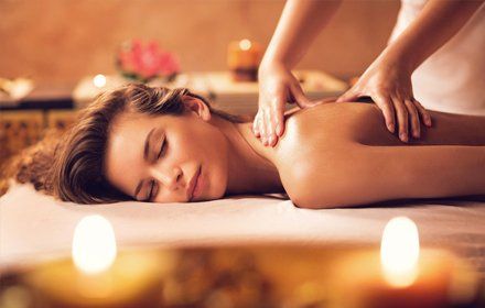 Revitalising body massages