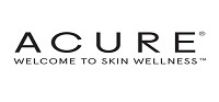 ACURE logo, black text on white background: 
