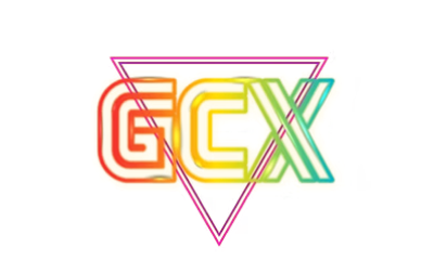 GCX logo: colorful letters