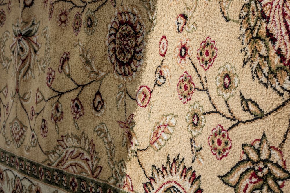 A close up of a rug with a floral pattern on it. — Pinnacle Carpet & Upholstery Cleaning In Wyong, NSW