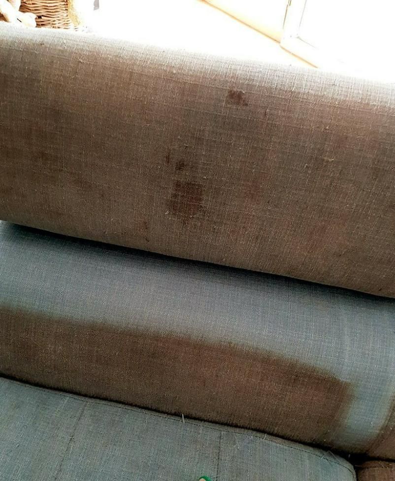 A Close Up Of A Couch With Stains On It — Pinnacle Carpet & Upholstery Cleaning In Wyong, NSW