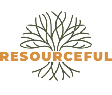 We are resourceful logo with tree