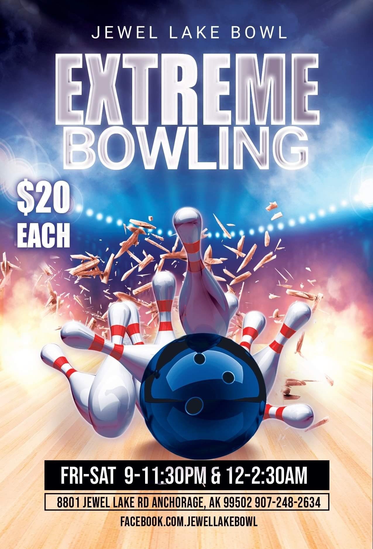 Extreme Bowling Anchorage, AK - Jewel Lake Bowling Center