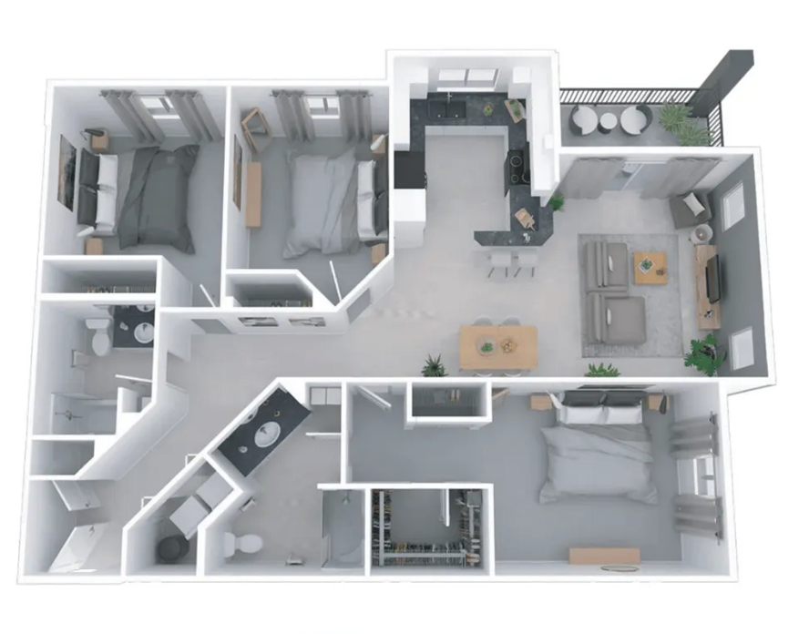 3 Bedroom Apartments Spokane