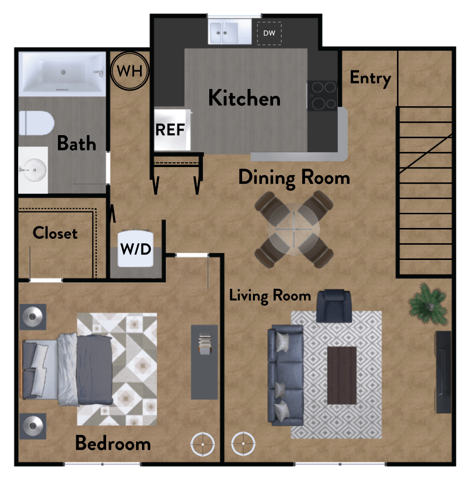 1 Bedroom Apartments Spokane, WA