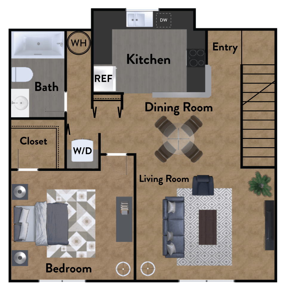 Beau West | Spokane, WA | 1, 2 & 3 Bedroom Apartments For Rent