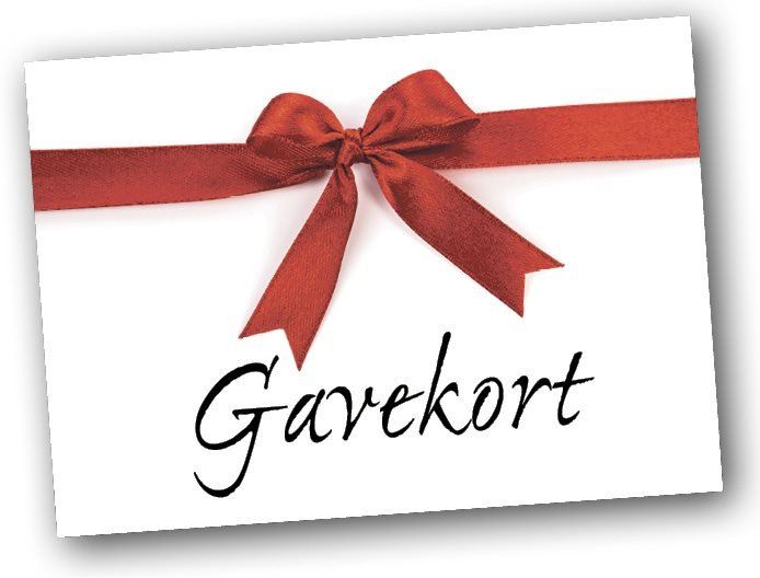Billede af gavekort til dkbutik