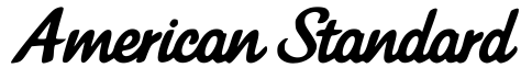 American Standard plumbing fixture logo.